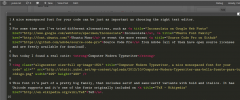 CodeMirror for Post Editor screenshot 2