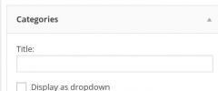 Collapsing Categories List screenshot 3