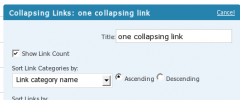 Collapsing Links screenshot 2