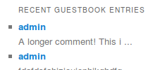Comment Guestbook screenshot 10