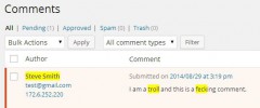 Comment Moderation Highlighter screenshot 2