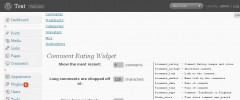 Comment Rating Widget screenshot 2