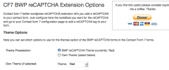 Contact Form 7 BWP reCAPTCHA Extension screenshot 5