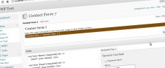 Contact Form 7 Dynamic Text Extension screenshot 1