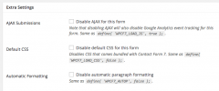 Contact Form 7 Extras screenshot 1