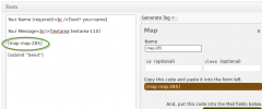 Contact Form 7 Map Field screenshot 1