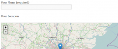 Contact Form 7 Map Field screenshot 2