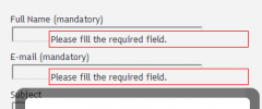 Contact Form 7 Response Colorbox Popup screenshot 1