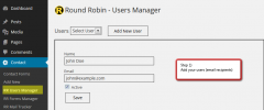 Contact Form 7 Round Robin Lead Distribution screenshot 2