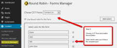 Contact Form 7 Round Robin Lead Distribution screenshot 3