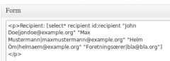 Contact Form 7 Select Box Editor Button screenshot 5
