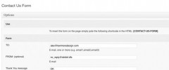 Contact Us Form screenshot 1