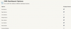 CMS Dashboard screenshot 2