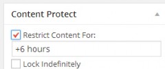 Content Protect By Time Lock screenshot 1