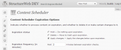 Content Scheduler screenshot 1