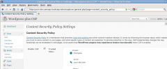 Content Security Policy screenshot 1