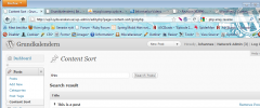 Content Sort screenshot 1