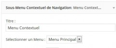 Contextual Nav Menu screenshot 2
