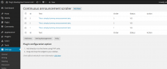 Continuous announcement scroller screenshot 2