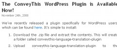 ConveyThis Blog Translator screenshot 1