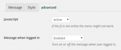 Cookie Message screenshot 4