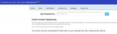 EU Cookie Law/EU Cookie Directive Compliance Plugin screenshot 1