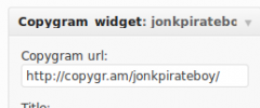 Copygram widget screenshot 1