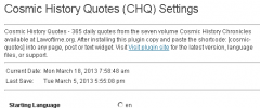 Cosmic History Quotes screenshot 1