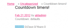 Countdown Timer screenshot 3
