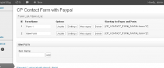 CP Contact Form with Paypal screenshot 1