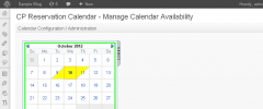 CP Reservation Calendar screenshot 3