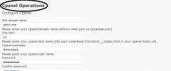 Cpanel Operations screenshot 2