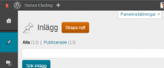 Cream6 Admin Theme screenshot 2