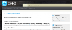 Cred Micropayments screenshot 1