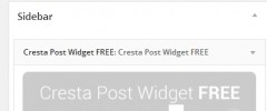 Cresta Post Widget FREE screenshot 1