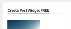Cresta Post Widget FREE screenshot 2