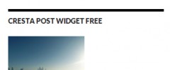 Cresta Post Widget FREE screenshot 3