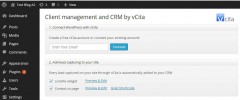 CRM & Lead Management for WordPress by vCita screenshot 1