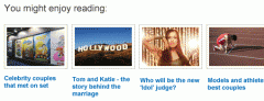 Cross-Promotion Content Recommendations by Engageya screenshot 2