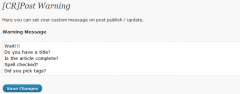 [CR]PostWarning screenshot 3