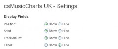 csMusicCharts UK screenshot 1
