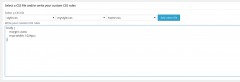 CSS File Selector screenshot 1