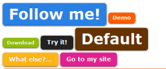 CSS3 Buttons screenshot 1