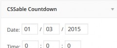 CSSable Countdown screenshot 1