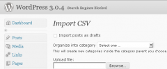 CSV Importer screenshot 1
