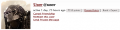 CubePoints Buddypress Integration screenshot 1