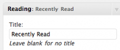 Currently Reading screenshot 2