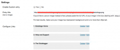 Custom Admin Bar screenshot 2