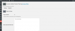 Custom Admin Footer Text screenshot 1