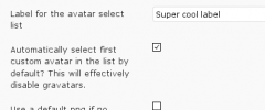 Custom Avatars For Comments screenshot 2